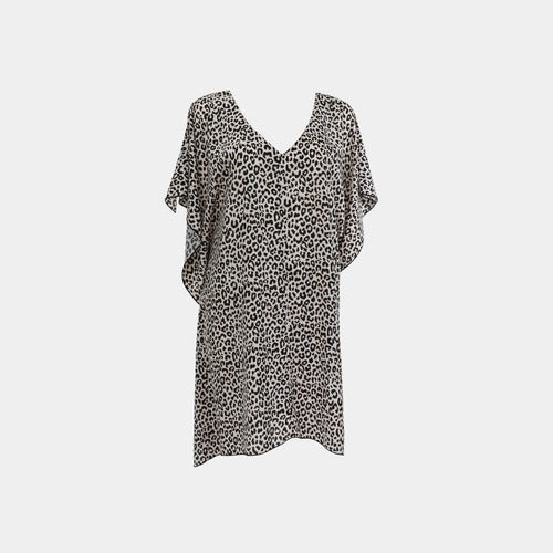 MAGDALENA Leo-Strandkleid "Oversized"